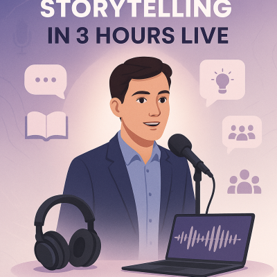 master storytelling and podcast creation